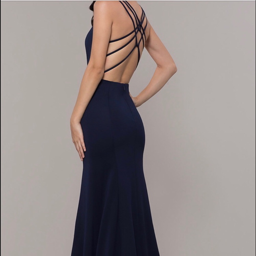 Backless Prom/Formal/Wedding guest/evening dress